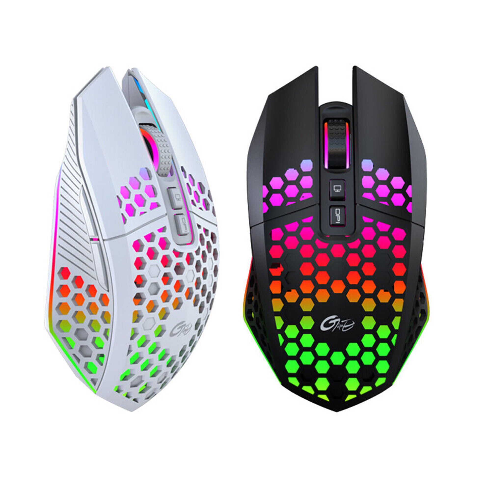 Wired Gaming Mouse – RGB Backlit, 800–8000 DPI, 7 Programmable Buttons, Ergonomic USB Optical Mouse for PC/Laptop (Black)