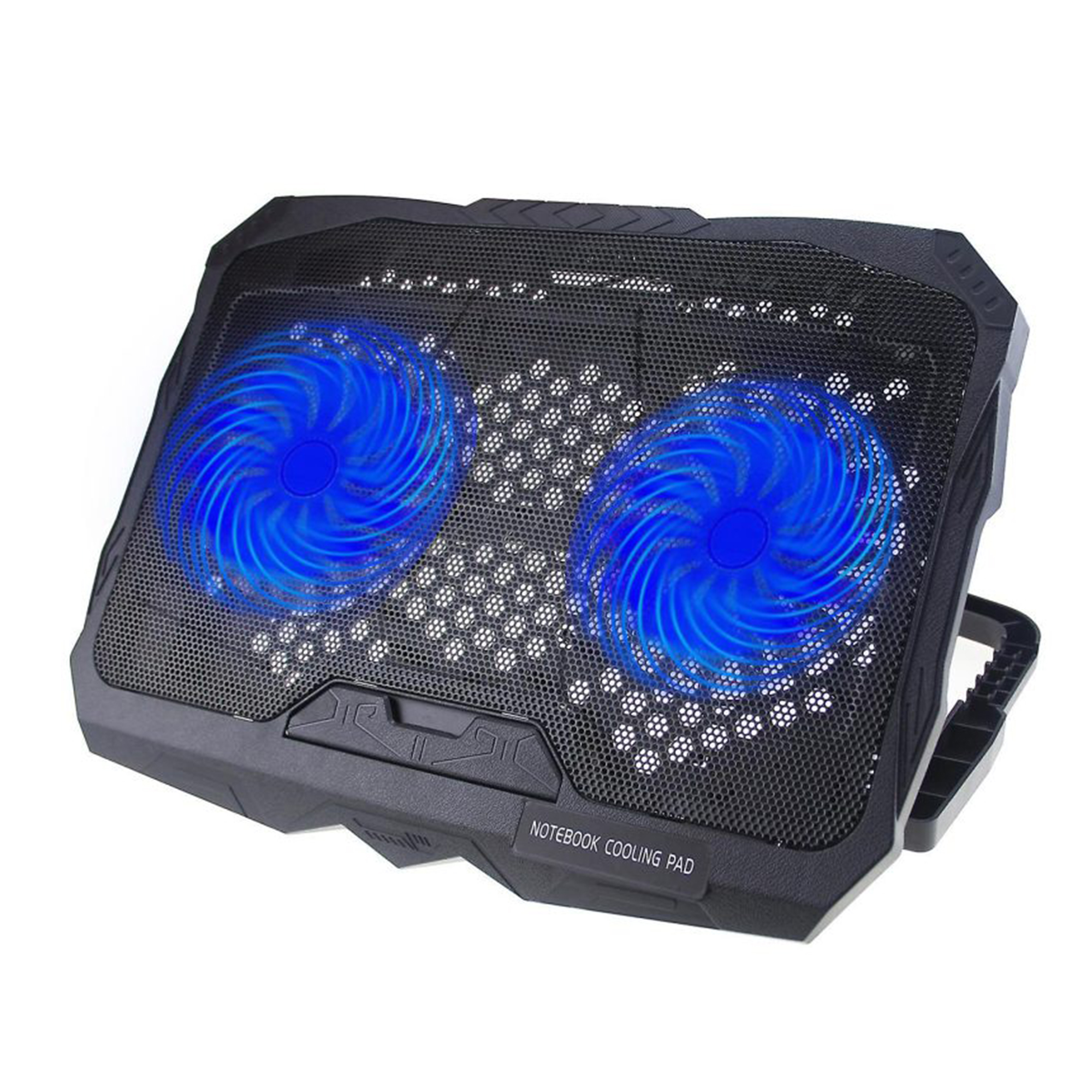 X2 Dual Fans USB Laptop Cooling Pad – Gaming Stand with LED Light
