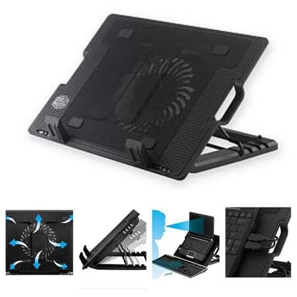 Notebook Cooling Pad – USB Laptop Cooler & Stand Combo