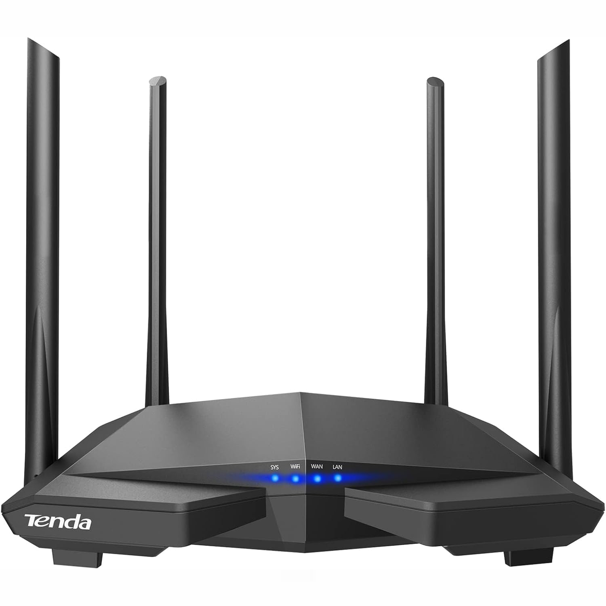 Tenda AC1200 Smart WiFi Router (AC6) – Dual Band, App Control, 4 Ethernet Ports