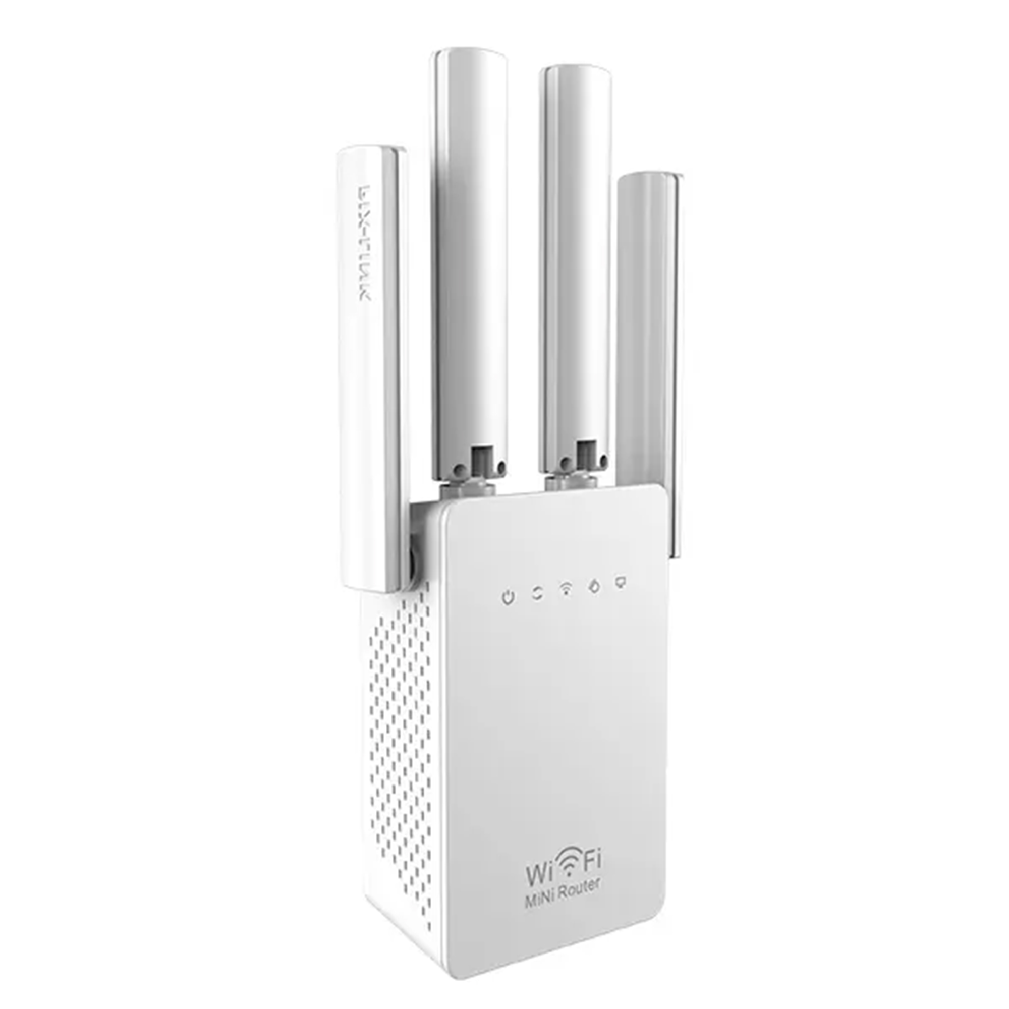 Pix-Link WiFi Repeater Wireless-N Range Extender – White (Model LV-WR02EQ)