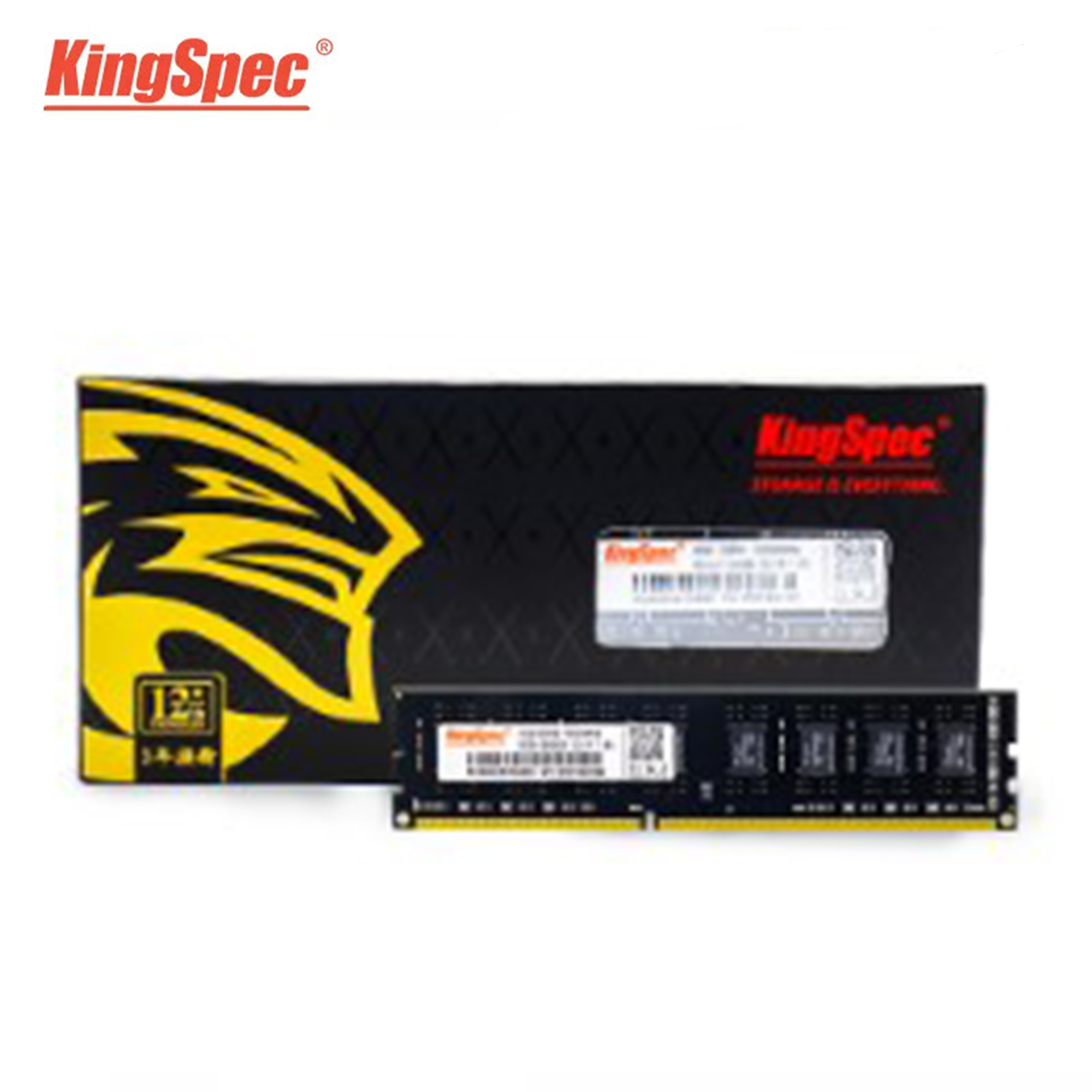 KingSpec 8GB DDR4 2666MHz Desktop RAM – PC4-21300, 288-Pin UDIMM, 1.2V Memory Module