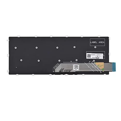 Keyboard for Dell Inspiron 5000 & 7000 Series – Models 5480, 5481, 5482, 5580, 5585, 7580, 7586 & More , Black, Backlit Compatible