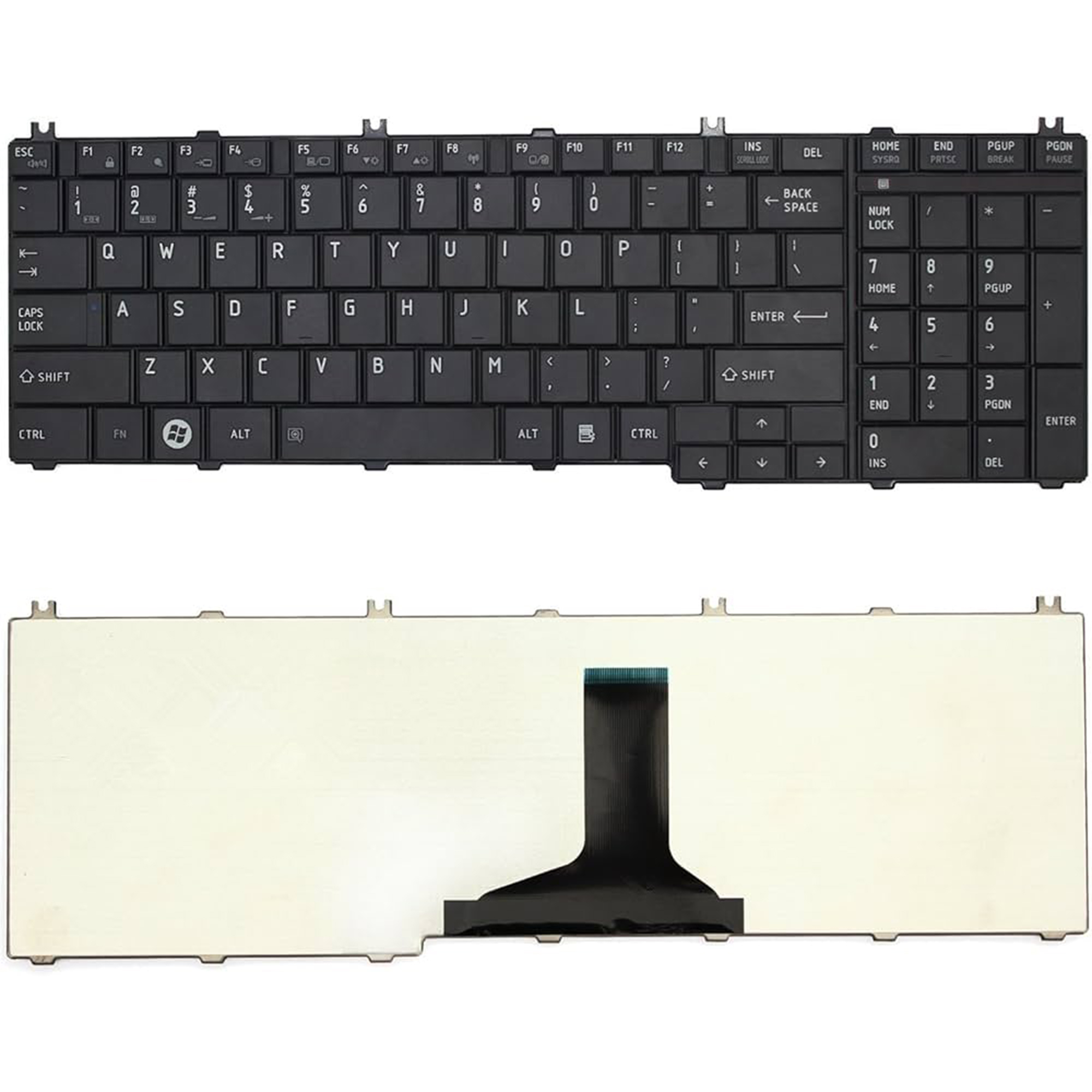 keyboard Toshiba Satellite C660 C660D C665 C665D US Black Keyboard
