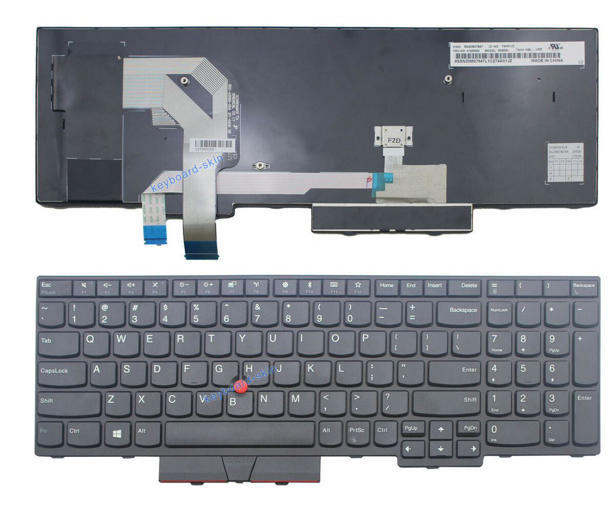 Keyboard  lenovo Thinkpad T580 T570 T575 Keyboard  lenovo Thinkpad T580 T570 T575