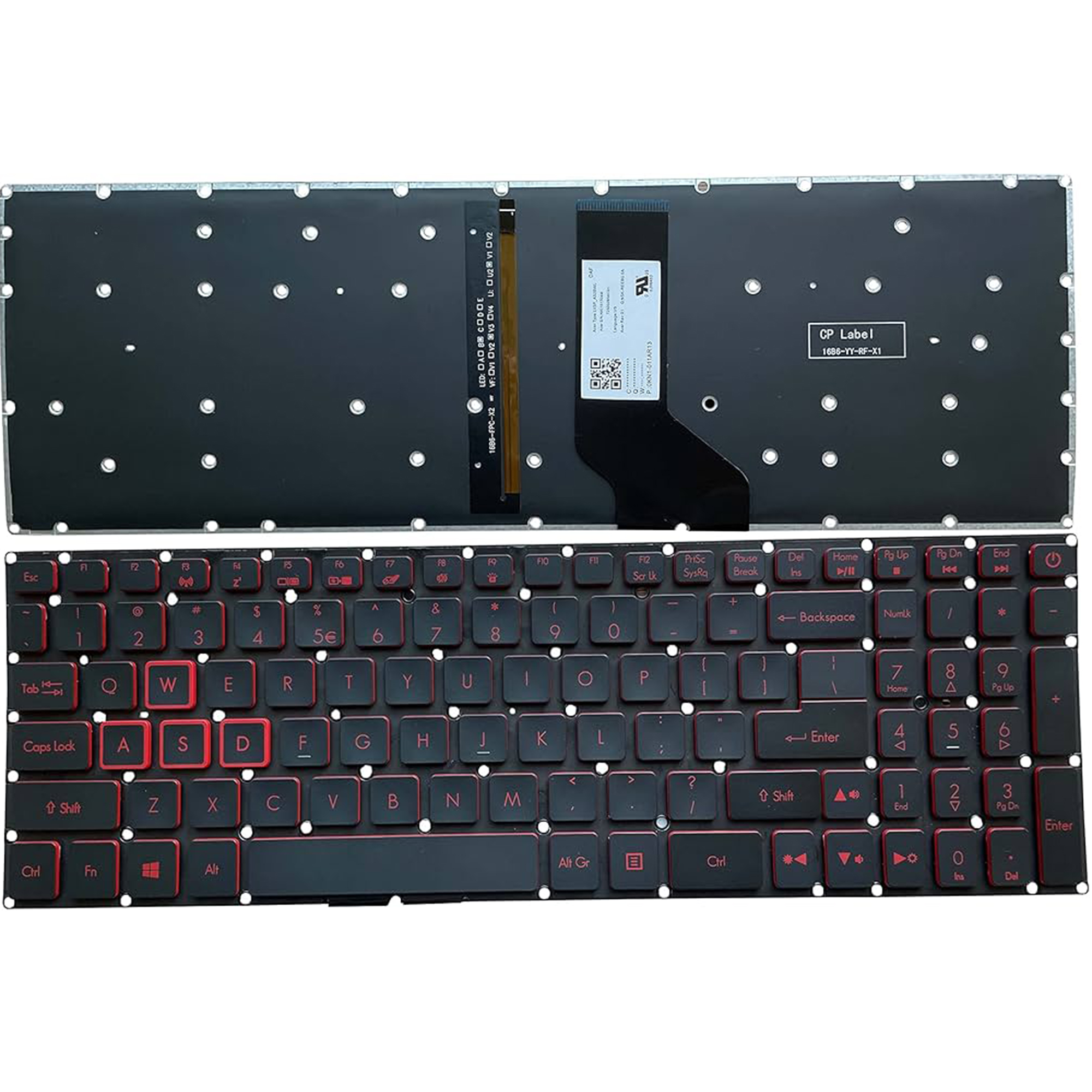 Keyboard  Acer Nitro 5 AN515 AN515-51 AN515-52 AN515-53