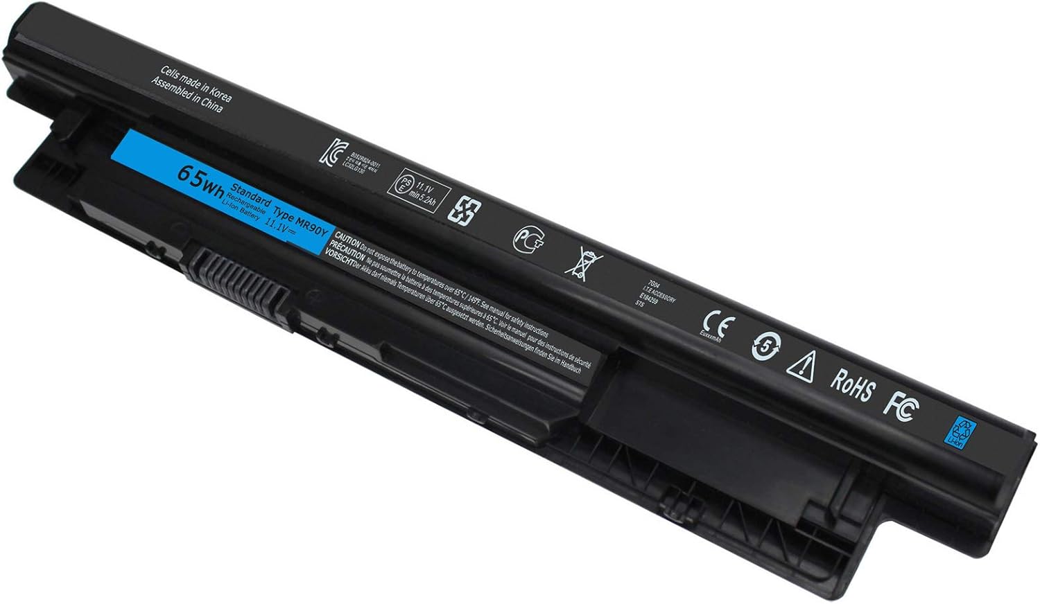 Replacement Battery for DELL 3421 3521 5521 MR90Y M5Y0X 4WY7C 68DTP 6HY59 9Y6Y9 T1G4M X29KD YGMTN