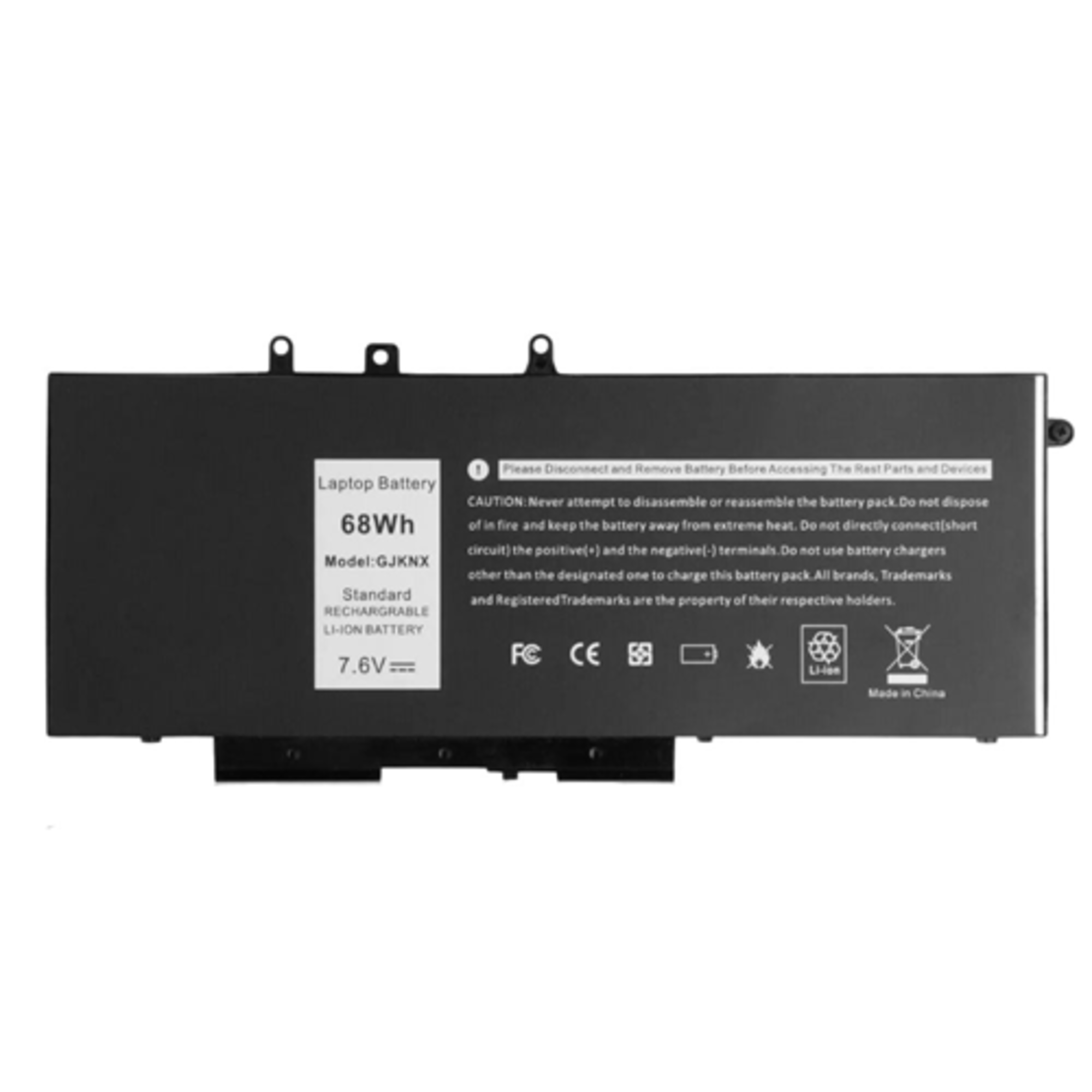 Replacement Battery for Dell Latitude GJKNX 5480 5580 5280 5288 5590 5488 5490 5491 5495 5591 E5480 E5580 E5490 E5590 & Precision 15 3520 3530