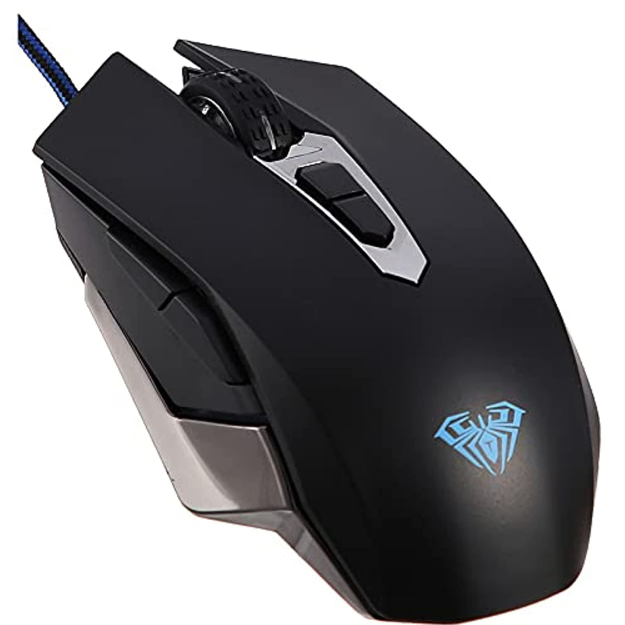 Gaming mouse Aula S50, Optical, 7D, RGB, Black - 743