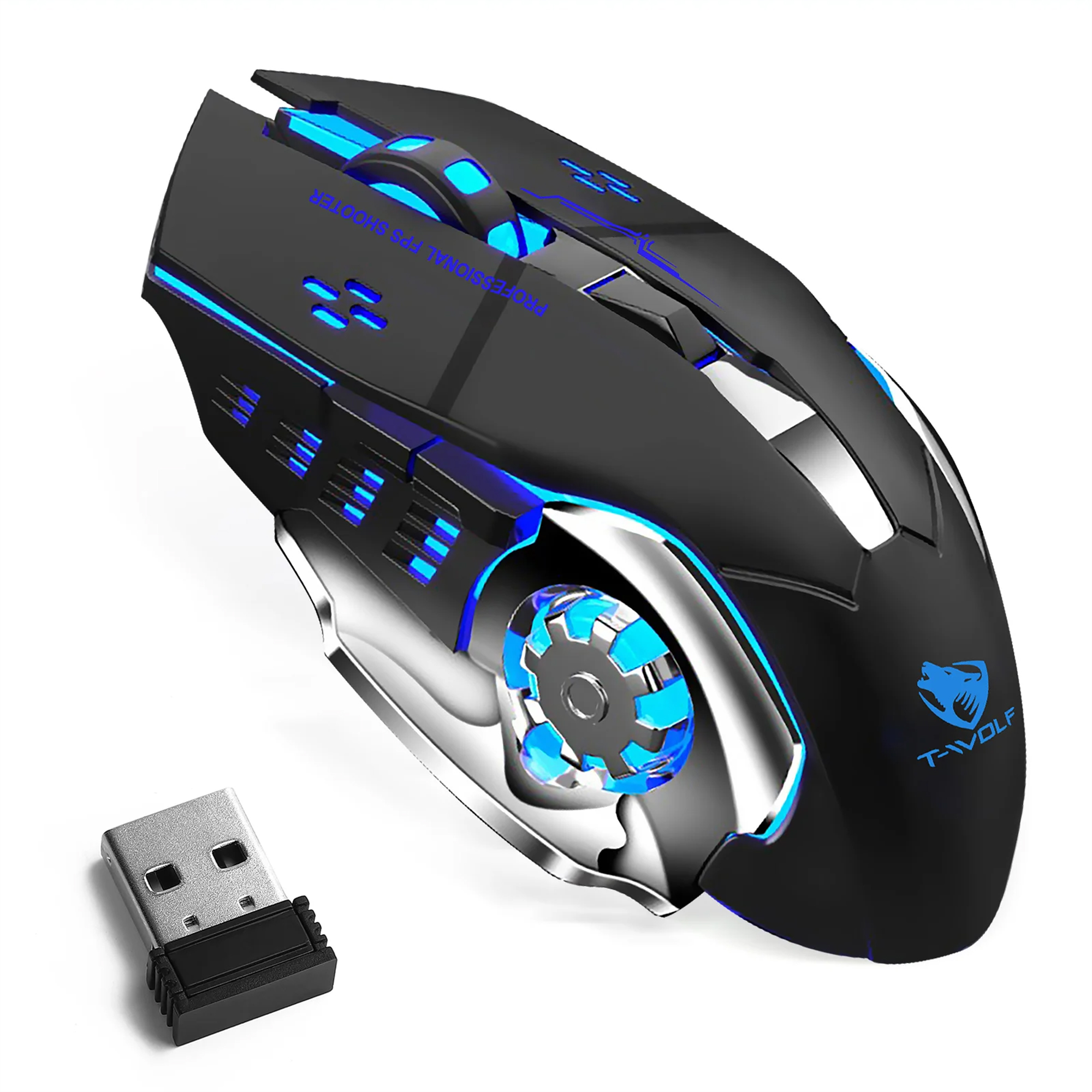 Mouse  M500 Wireless 2.4G Bluetooth Rechargeable Mouse
