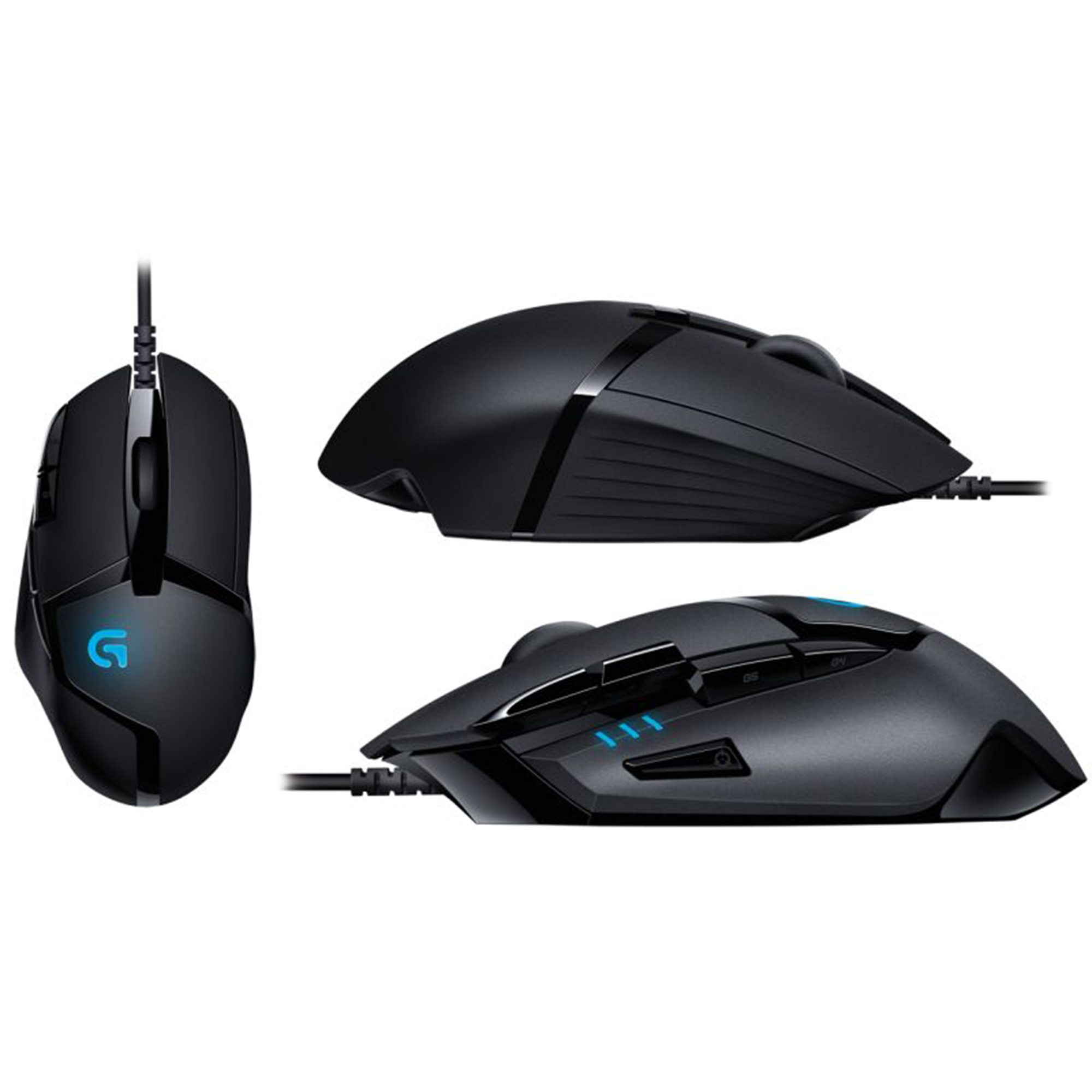 Logitech G402 Hyperion Fury FPS Gaming Mouse – High-Speed Tracking, 8 Programmable Buttons, 4000 DPI