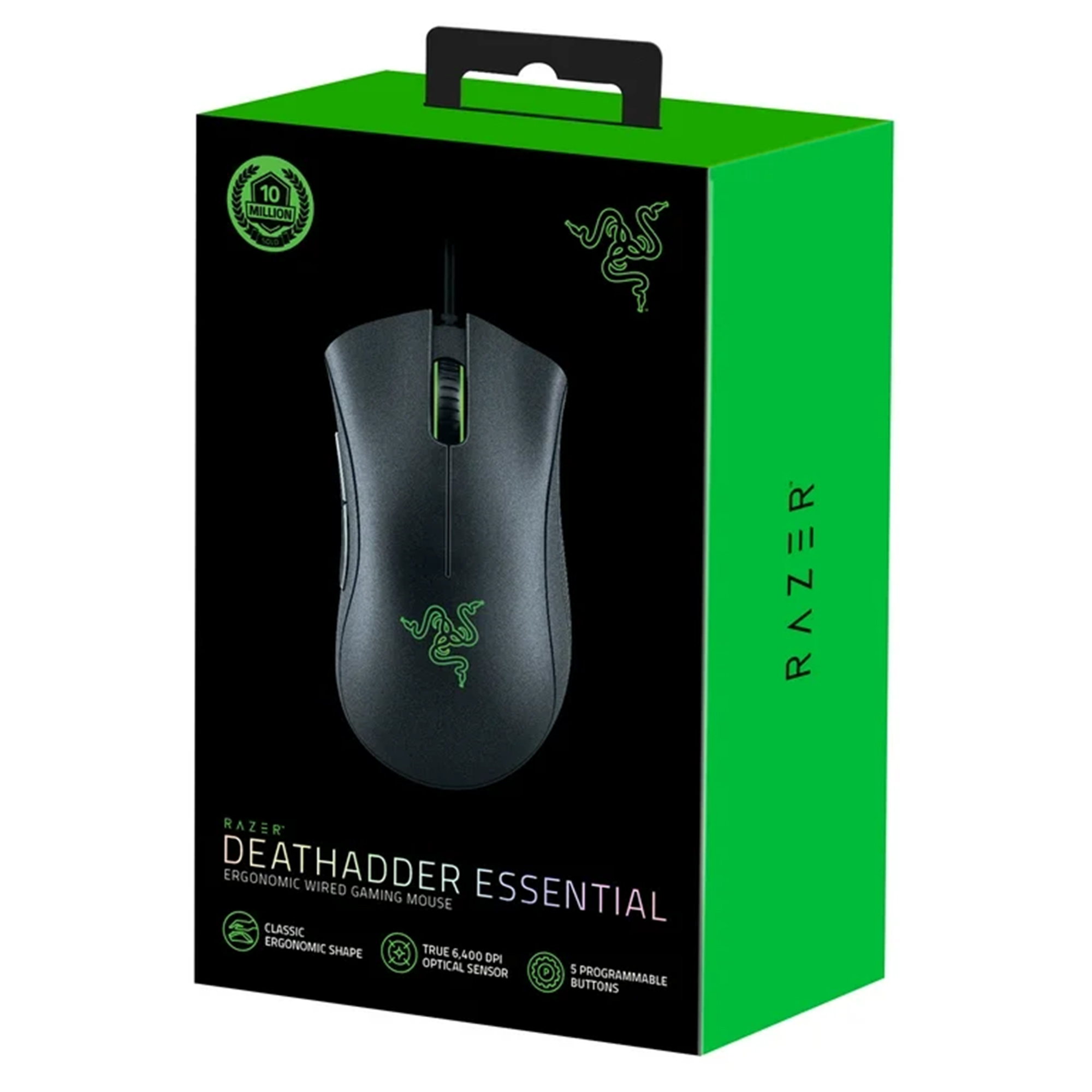 Razer DeathAdder Essential – Ergonomic Wired Gaming Mouse Razer DeathAdder Essential – Ergonomic Wired Gaming Mouse