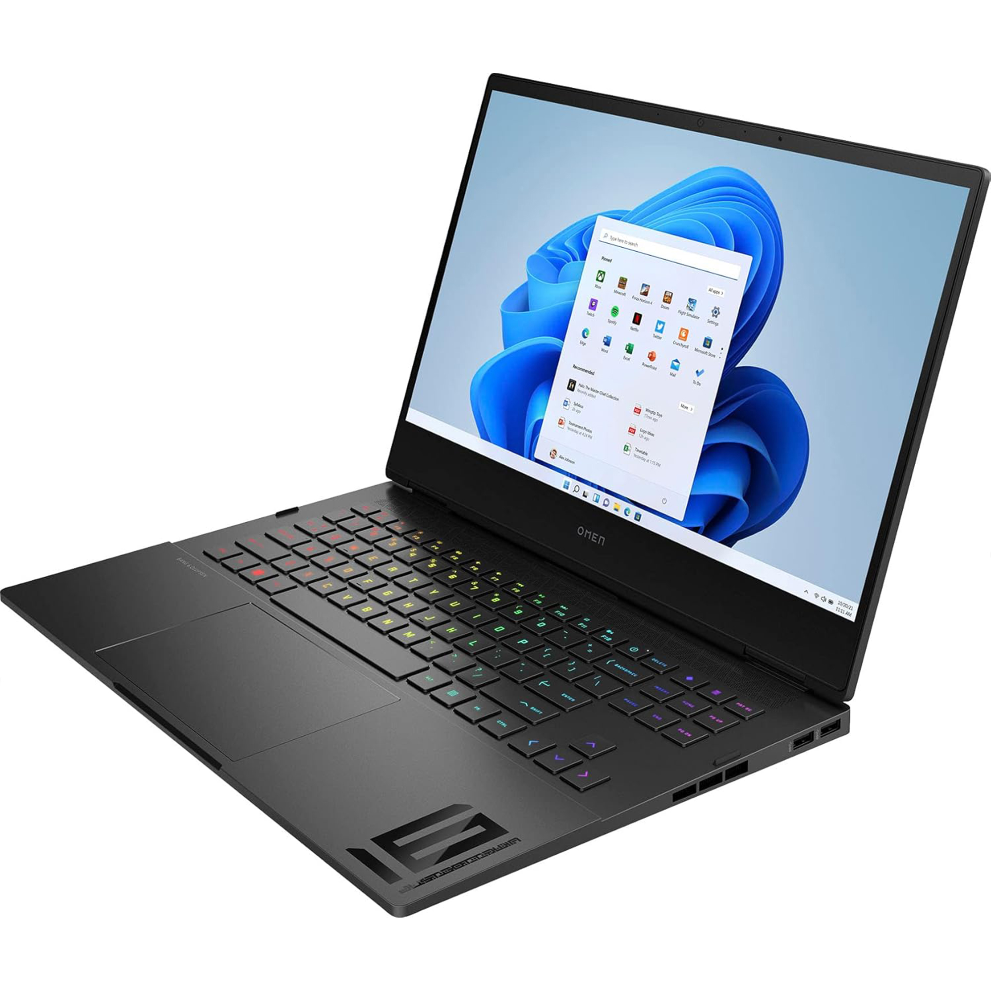HP OMEN Gaming Laptop – 16.1" FHD 144Hz IPS Display | RTX 3060 | AMD Ryzen 7 6800H (Beats i7-11800H) | 16GB DDR5 | 512GB PCIe SSD | Windows 11 Pro