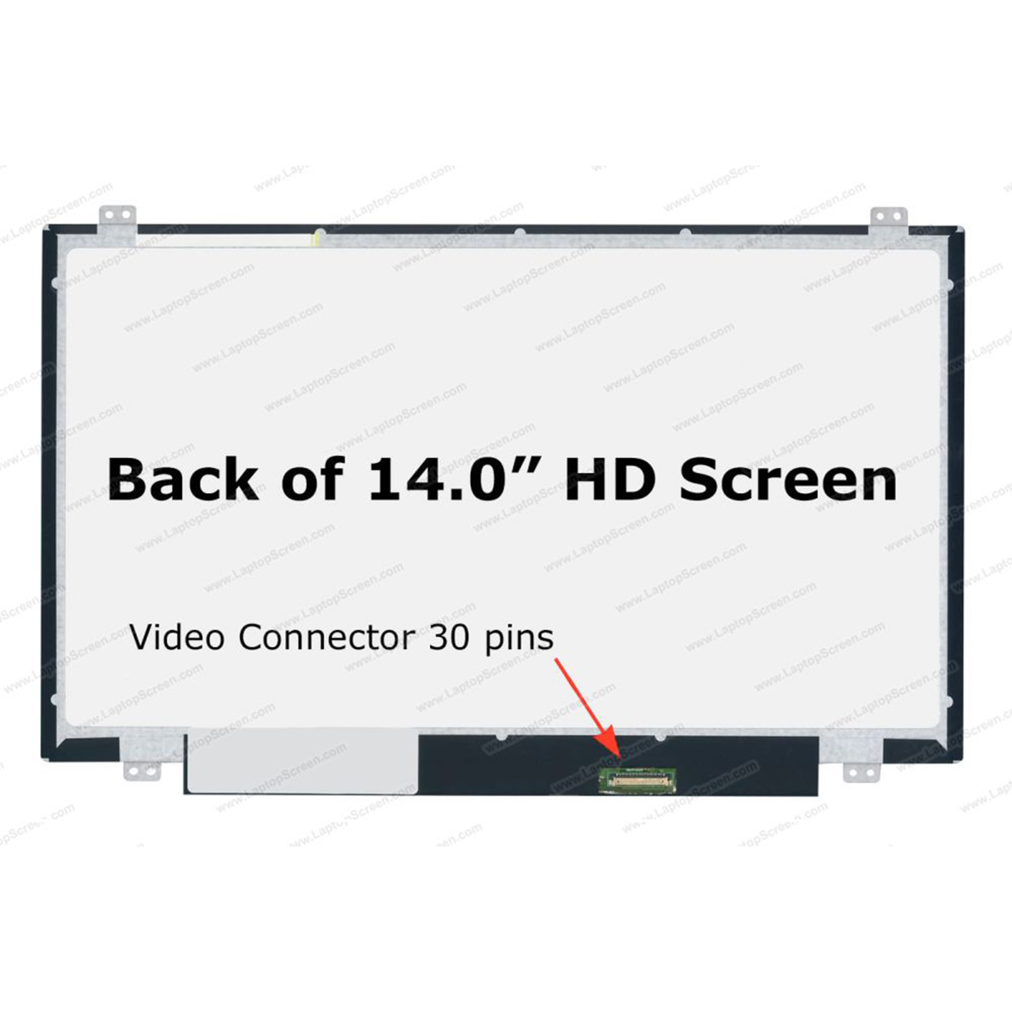 NT140WHM-N41 14.0" HD Laptop Screen Replacement - Matte, 30-Pin eDP, 1366x768 NT140WHM-N41 14.0" HD Laptop Screen Replacement - Matte, 30-Pin eDP, 1366x768
