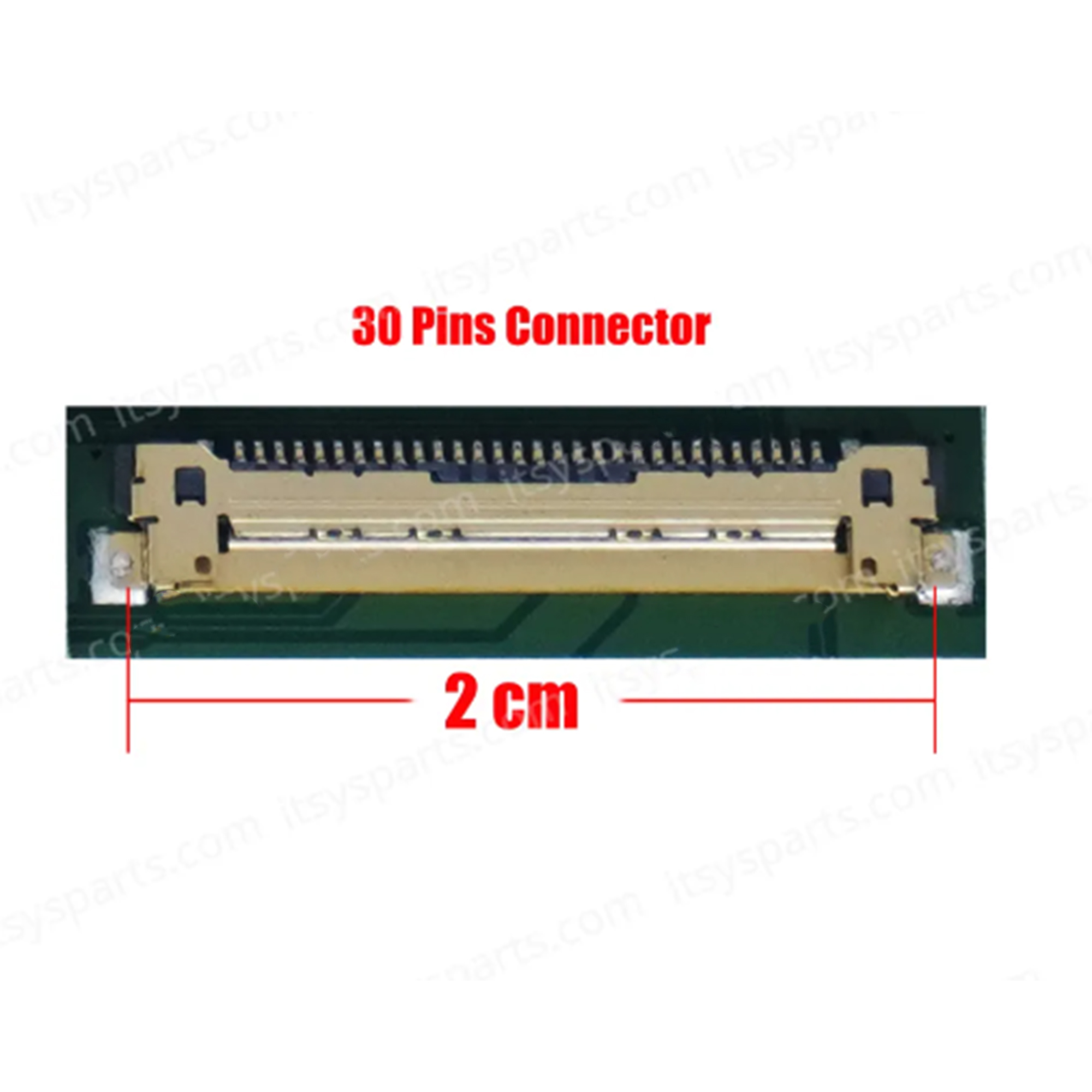15.6" Slim Full HD Laptop Screen – N156HCA-EAB, 30-Pin, with Brackets