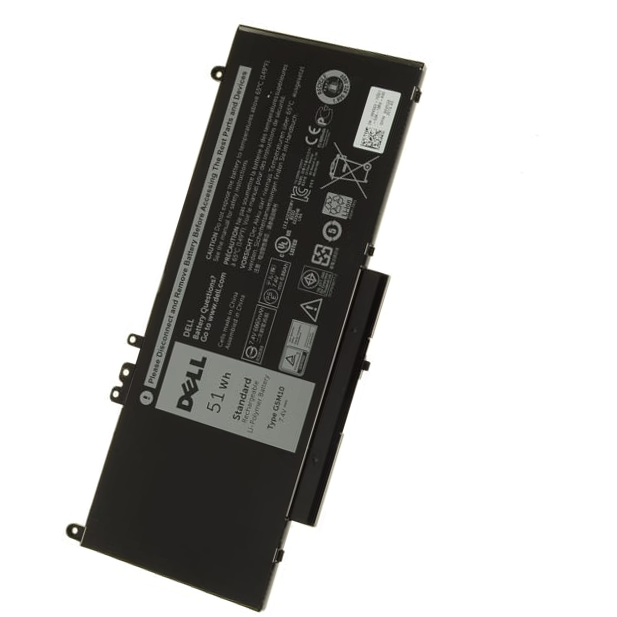 Replacement  Battery for Dell Latitude G5M10 E5450 E5550 Precision 15 3510 (M3510)  WYJC2 8V5GX RYXXH R9XM9 WTG3T