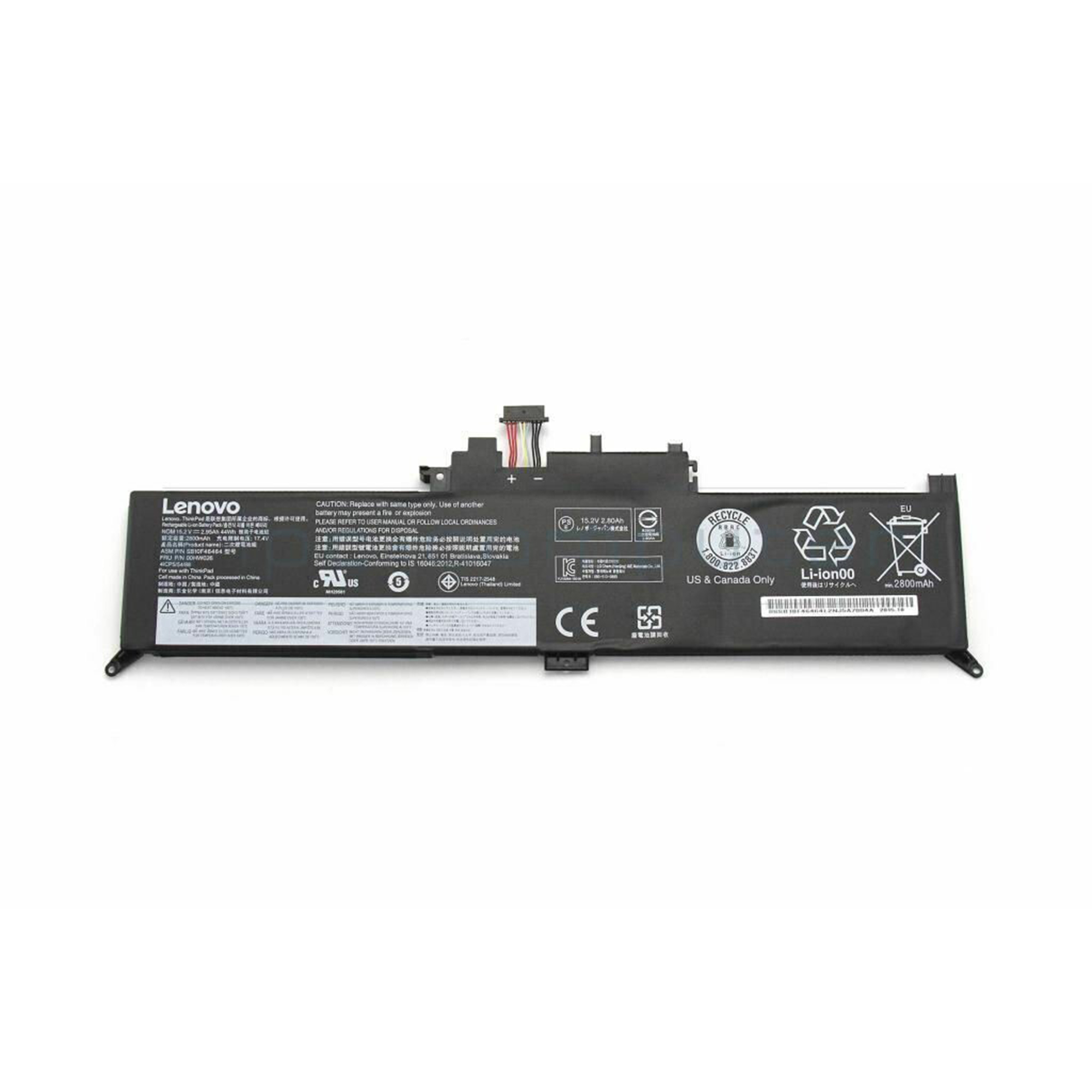 Replacement Battery for Lenovo ThinkPad Yoga 370 / X380 01AV434 01AV433 01AV432 SB10K97591