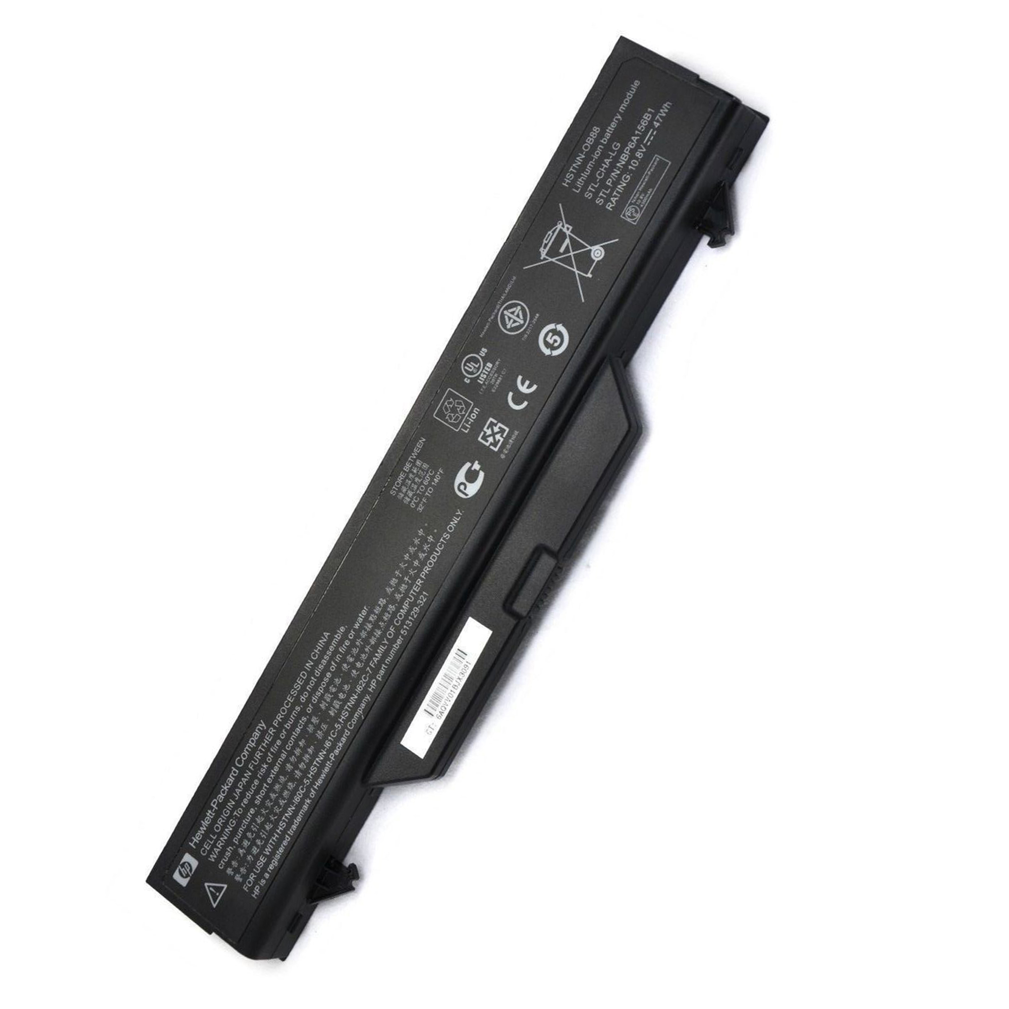 Replacement Battery for HP ProBook  4510s 4515s 4710s HSTNN-IB88 HSTNN-OB88 HSTNN-OB89 513130-321 535808-001 HSTNN-I62C-7 HSTNN-I61C-5 HSTNN-I60C-5