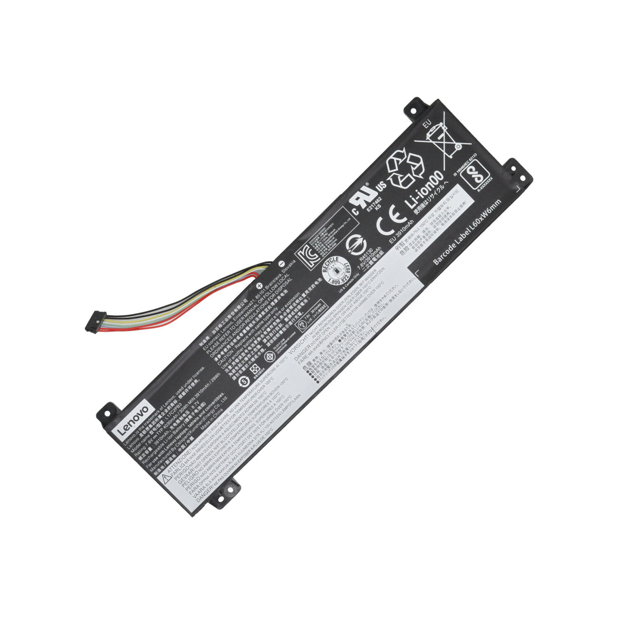 Battery for Lenovo V330 – High-Quality Replacement, 11.1V/14.8V Li-ion