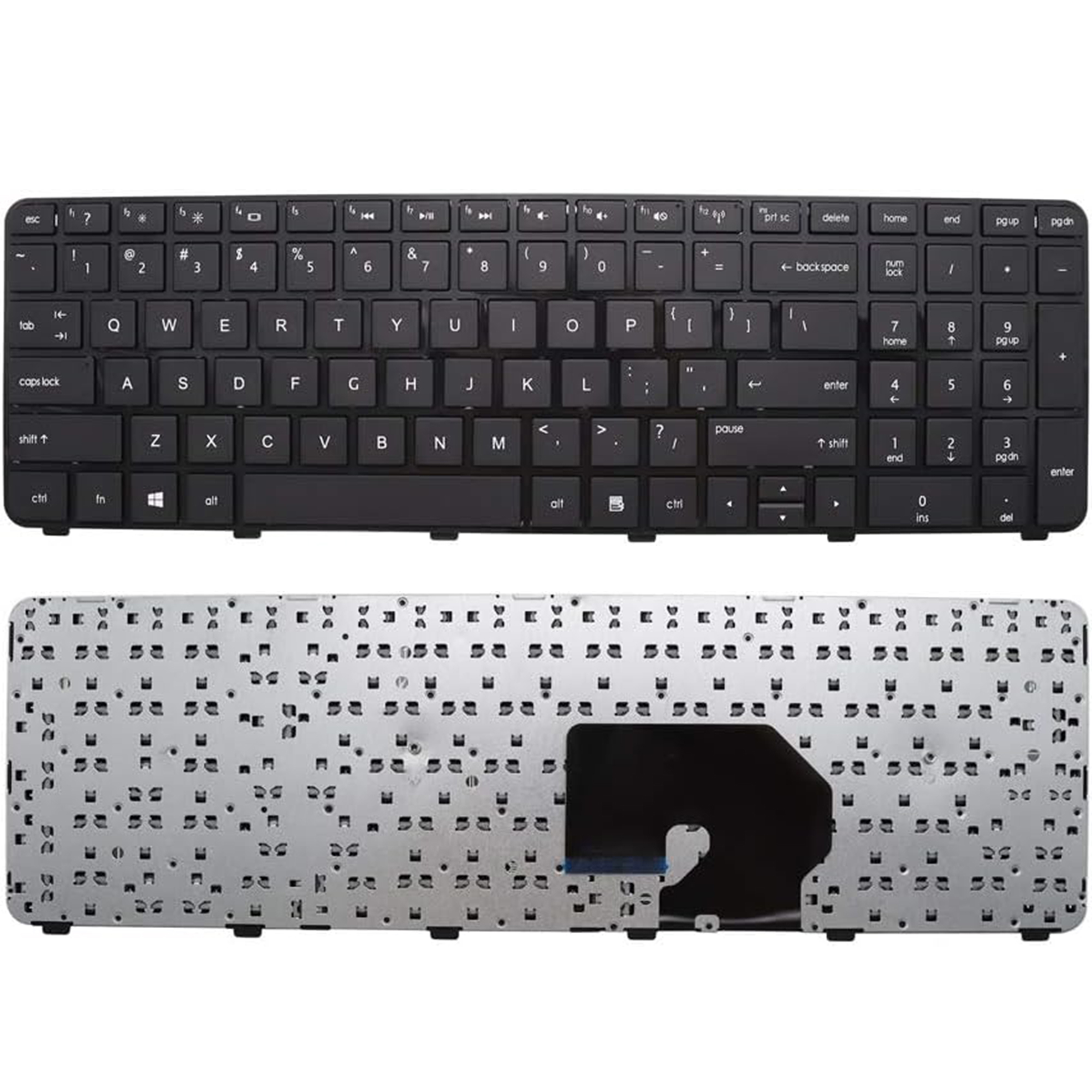 Replacement Keyboard for HP Pavilion DV7-6000 / DV7-6100 / DV7-6200 Series – Black
