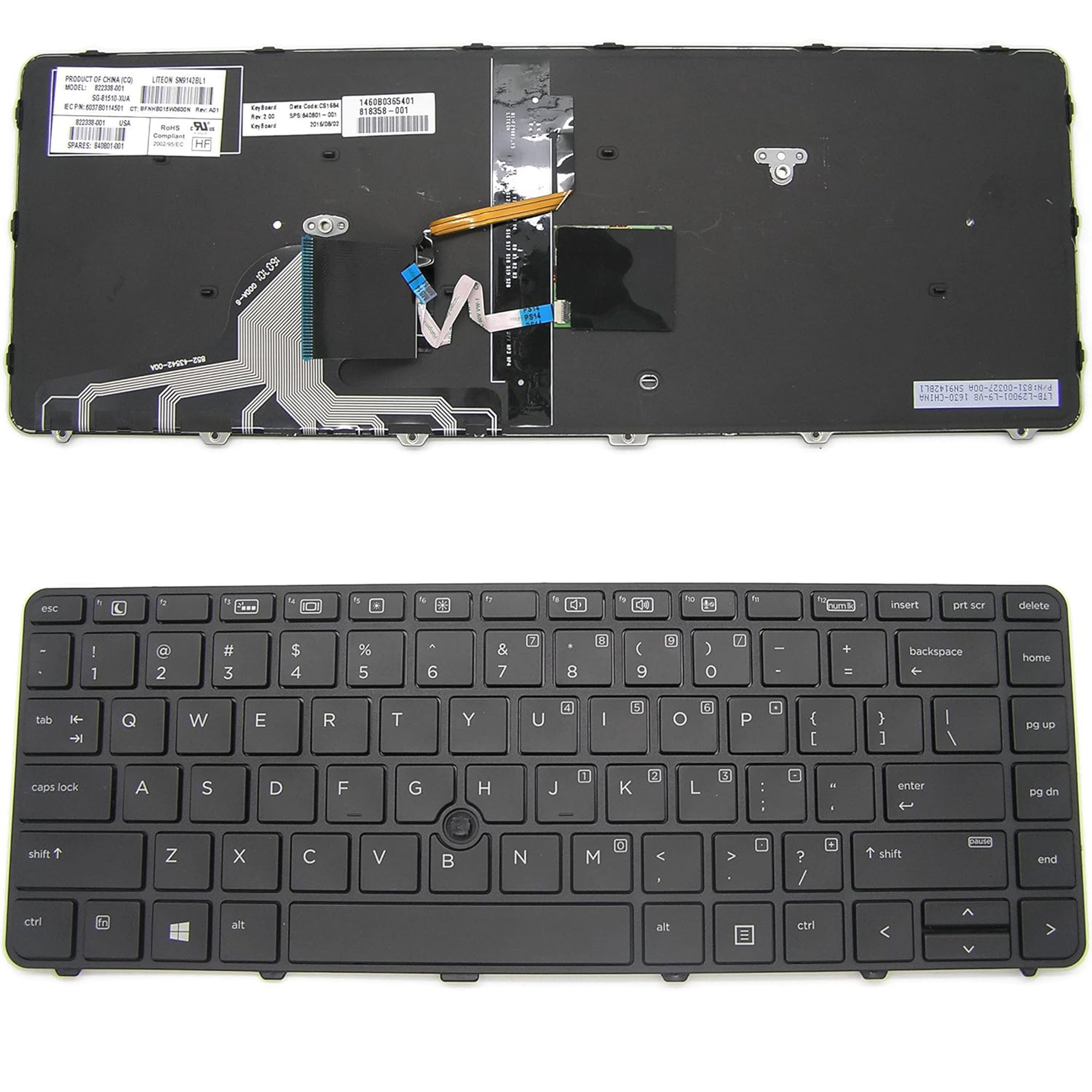 Keyboard HP Probook 430 G3/430 G4/440 G3/440 G4/445 G3/640 G2/645 G2 Laptop (Backlit) Brand Keyboard HP Probook 430 G3/430 G4/440 G3/440 G4/445 G3/640 G2/645 G2 Laptop (Backlit) Brand
