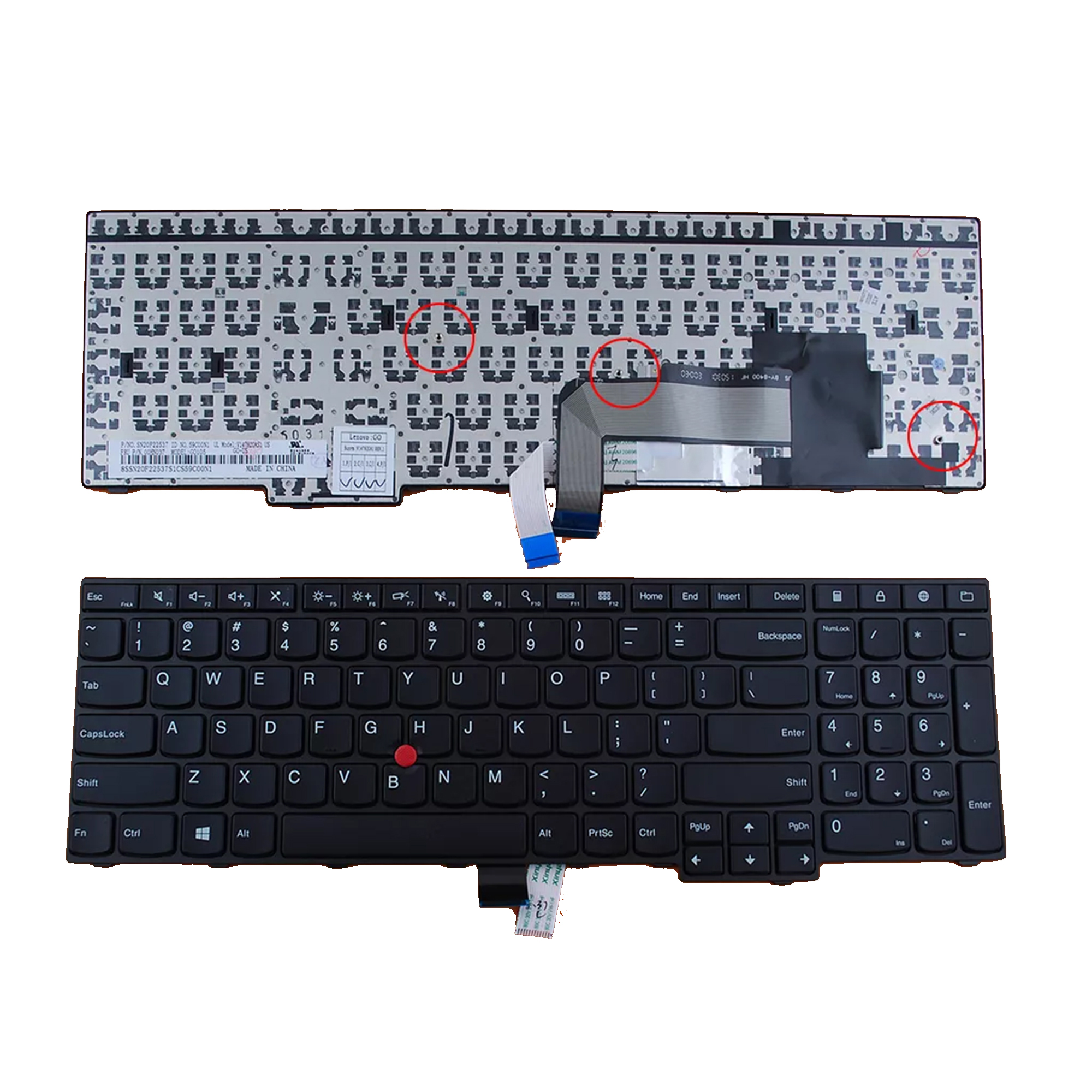 Keyboard  Lenovo ThinkPad E550 E550c E555 E560 E565