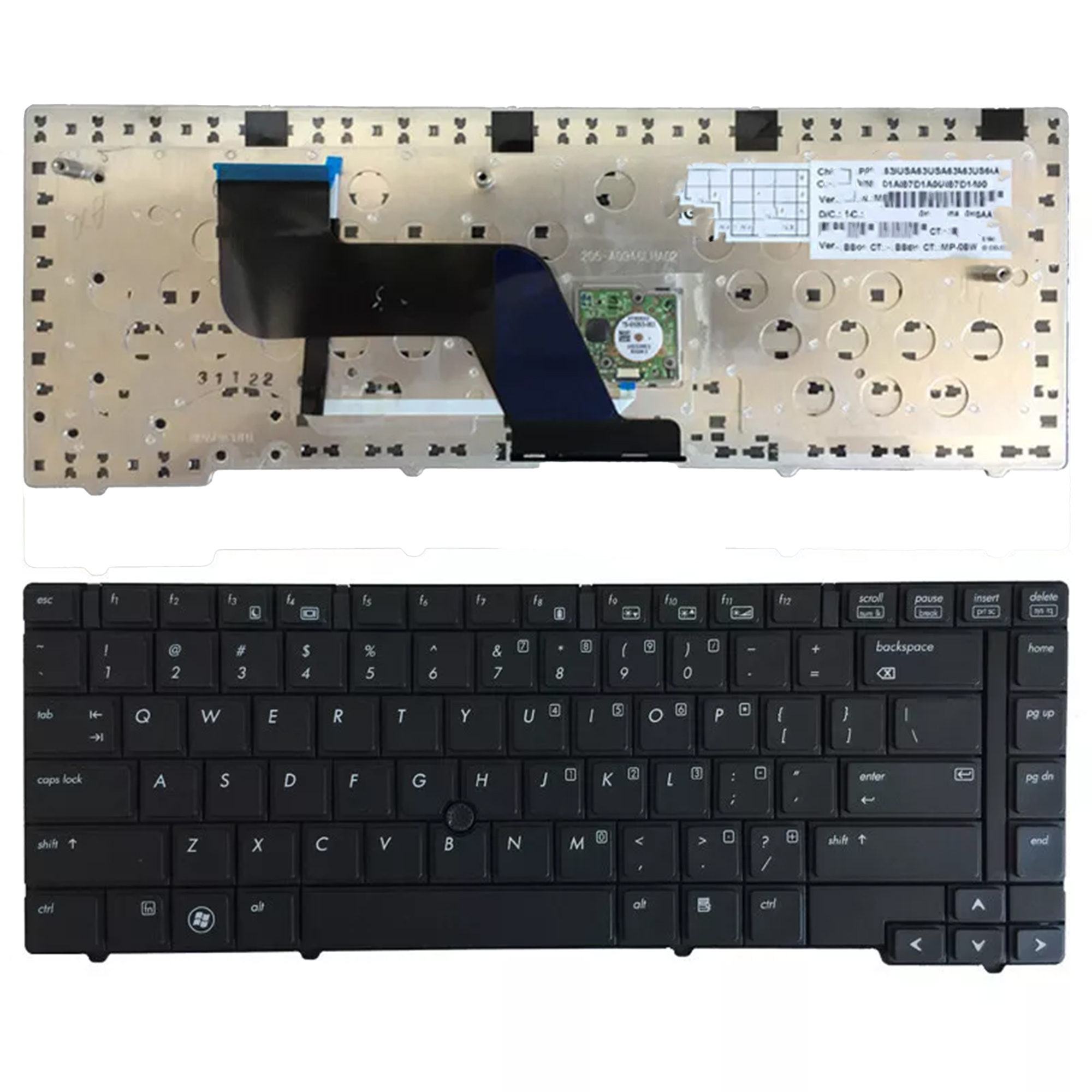 Keyboard  HP EliteBook 8540p 8540w