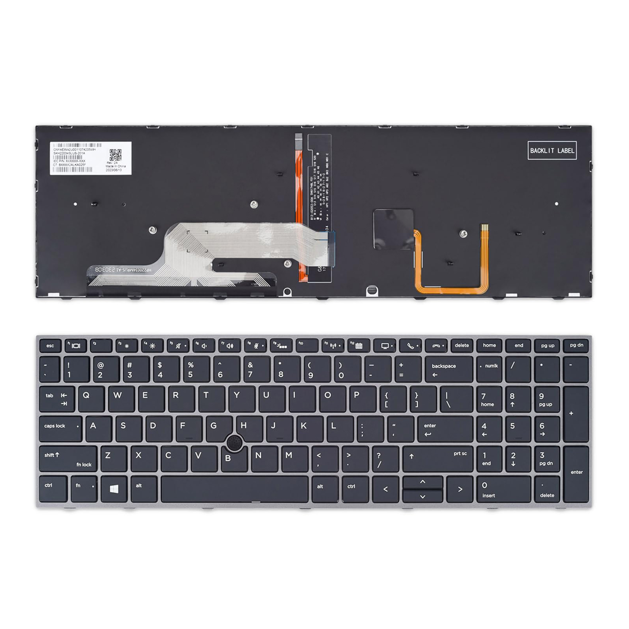 Keyboard HP ZBook 15 G5 ZBook 15 G6 & ZBook 17 G5 ZBook 17 G6