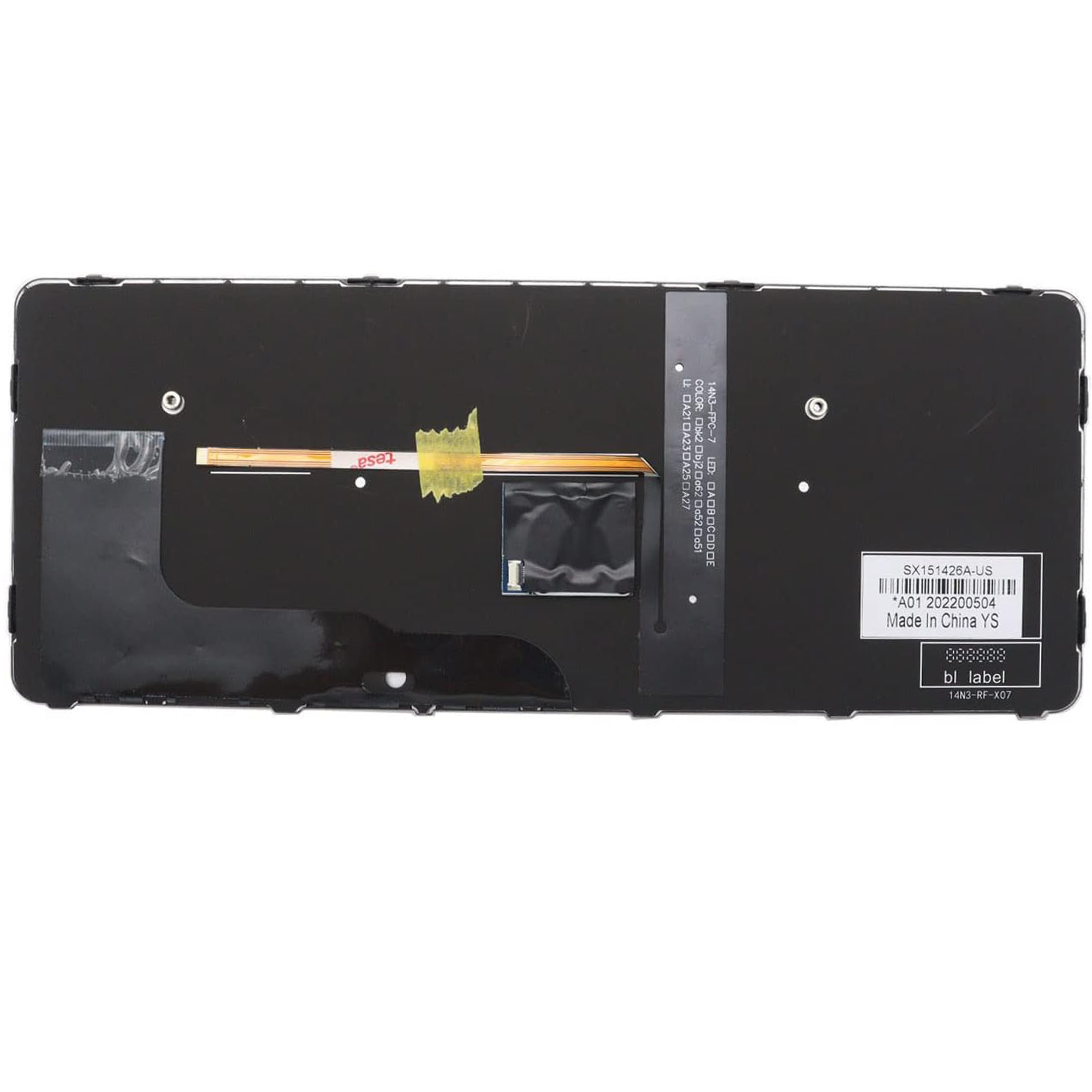 Keyboard  HP EliteBook 820 G3, 826630-B31, 828 G3, 725 G4 Laptops With Silver Frame